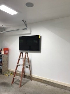 📺 Project Announcement: Wall-Mounted TV Installation for Garage